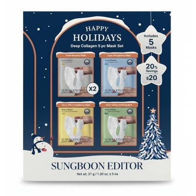 SUNGBOON EDITOR Deep Collagen Overnight Mask Geschenkset 5 Stück - Unvollständige Box für den Großhandel von This is Beauty
