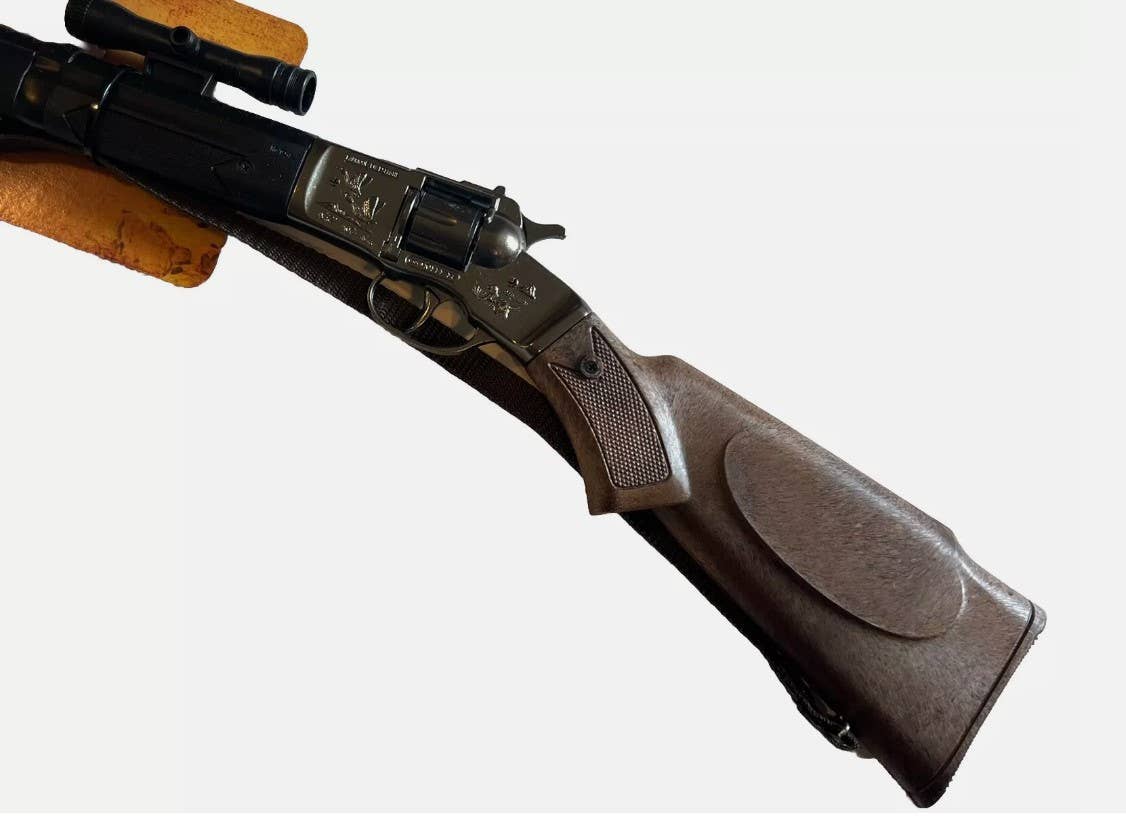 GonherCapGuns.com - Wholesale Learning Cards - Kids & Baby - Kid's Classic Cowboy Ranger 8-Shot Revolver Rifle with Scope3