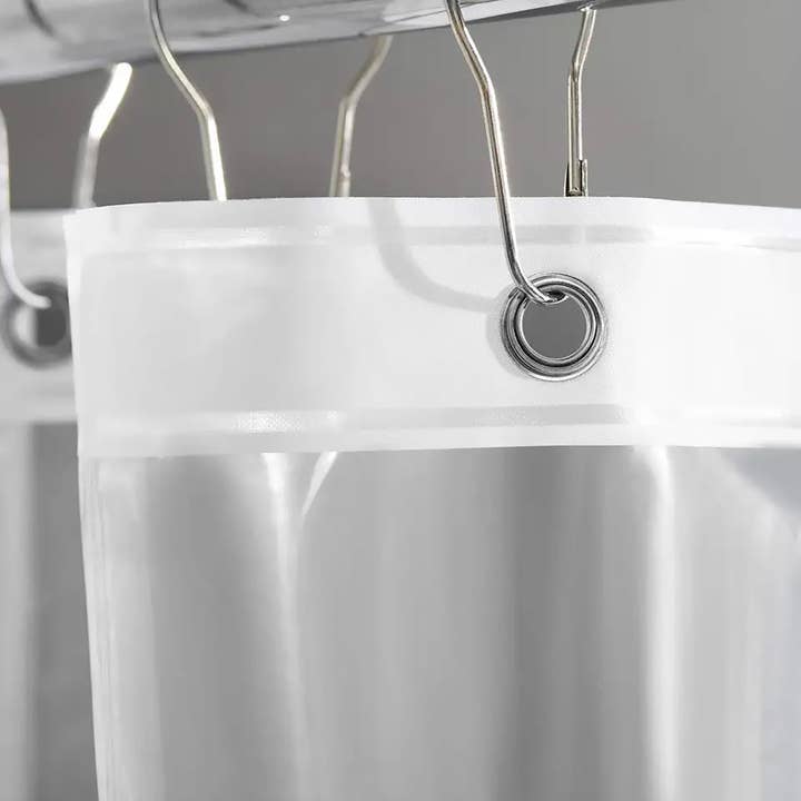 home mart goods – Engroshandel Bruseforhæng – Klar vinyl bruseforhæng Vandtæt (70 „x 72")5