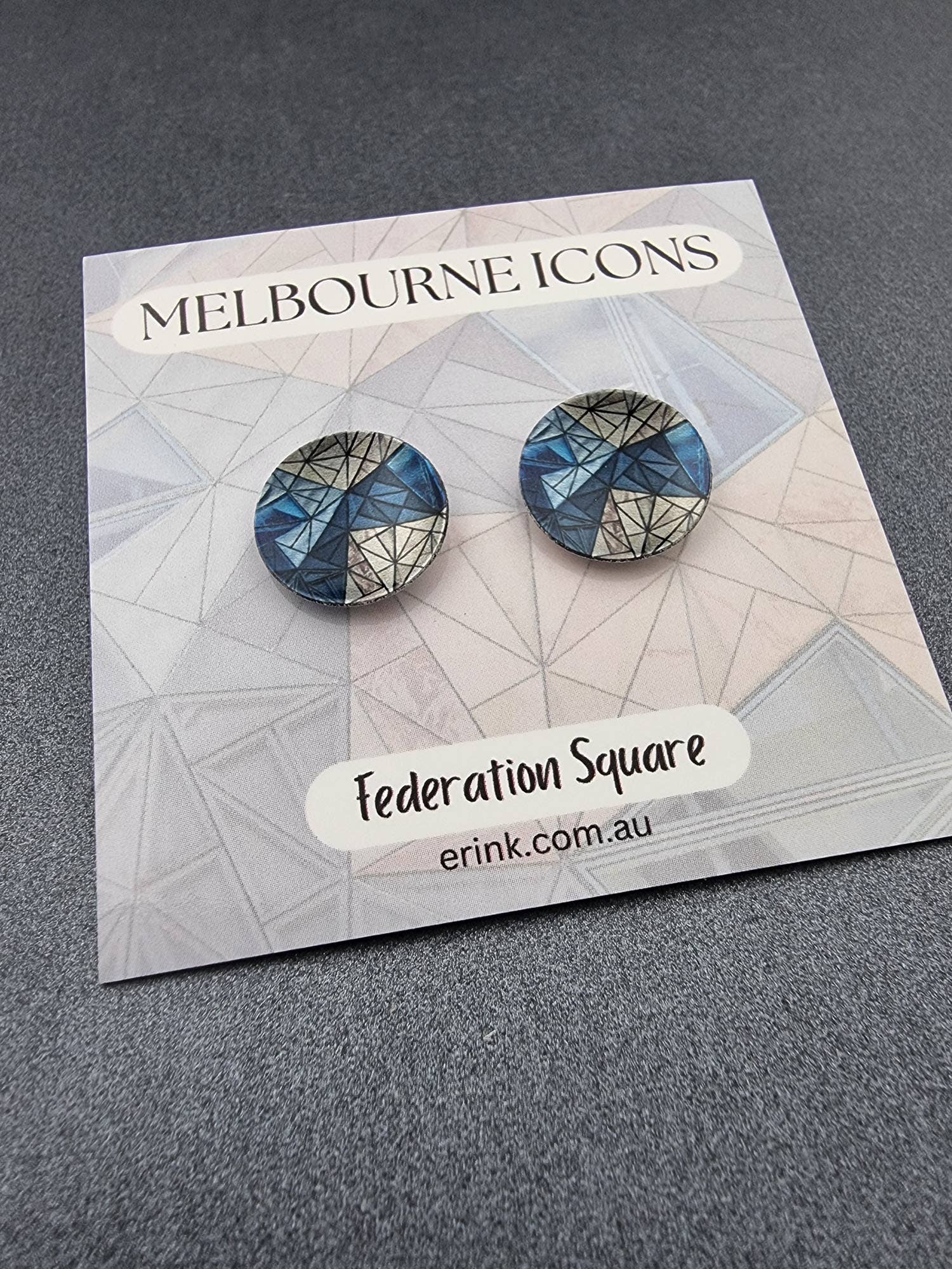 erin.k creative studio - Wholesale Jewellery – Men's - MELBOURNE ICONS - Federation Square1