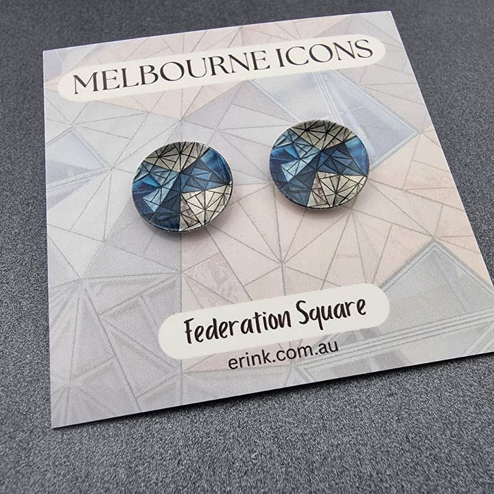 erin.k creative studio - Wholesale Jewellery – Men's - MELBOURNE ICONS - Federation Square1
