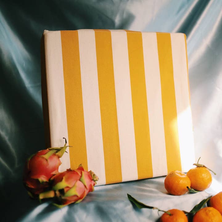 Ochre Stripe Hot Seat for engroshandel hos Mylle