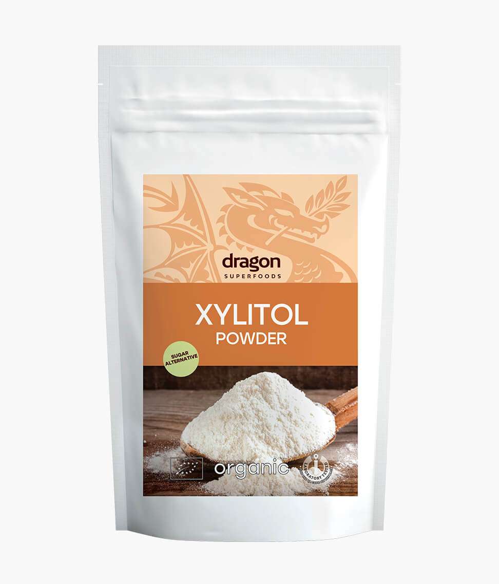 Smart Organic - Wholesale Sugar/Sweetener - Xylitol, Powder, Bio, Dragon Superfoods, 250g/1kg