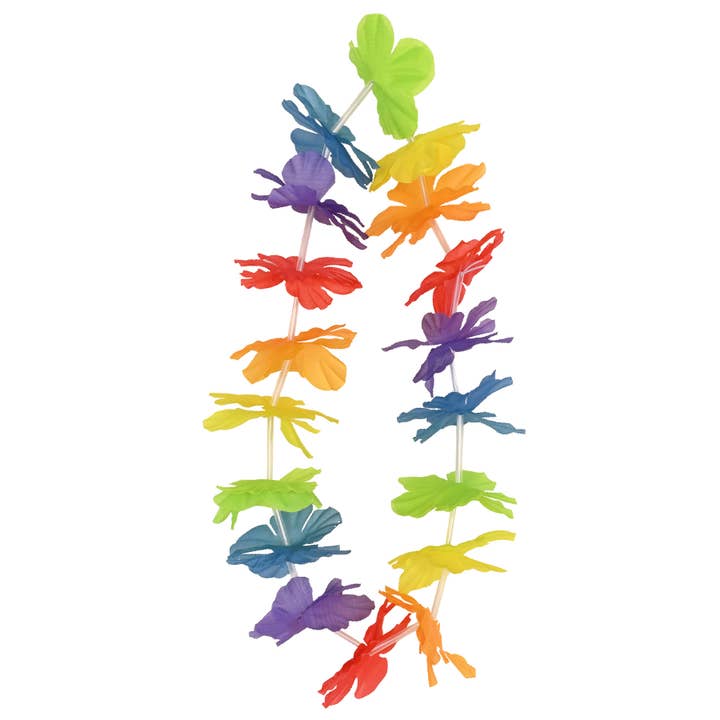 Bandeau Hawaïen Arc-en-ciel 20", Multicolore pour la vente par Beistle