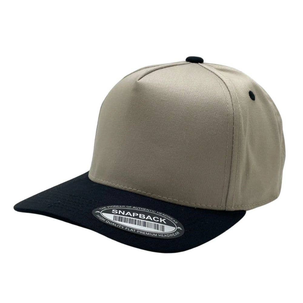 DOBBI - Wholesale Flat Brim Cap - Unisex - 5 Panel Snapback Caps35