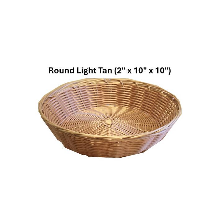 Merchandise Unlimited - Wholesale Basket - Wicker Baskets for Storage, Gifts, or Home Decor