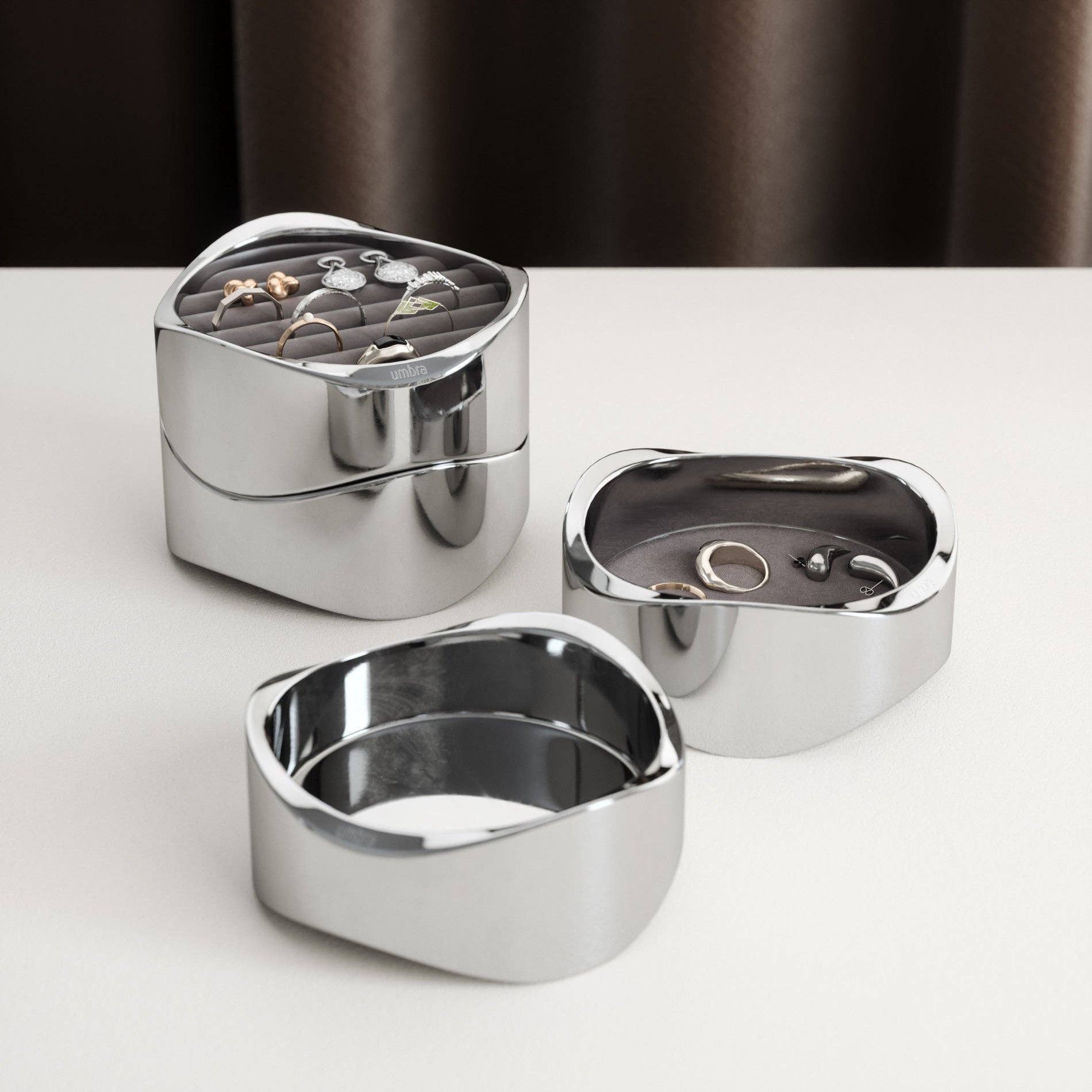 Chrome Organiseur de bijoux ondulé en vente sur Faire2