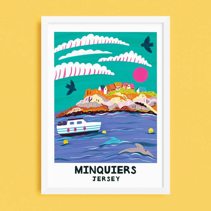 Minquiers - Jersey Print for wholesale by Lauren Radley
