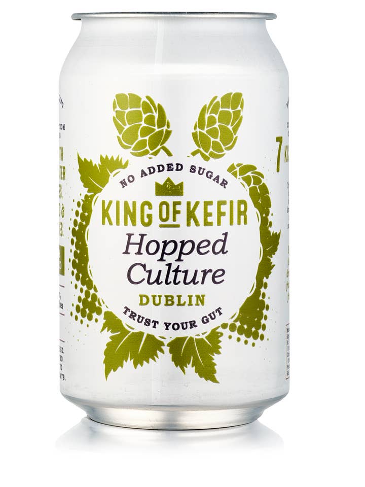King of Kefir Hopped Culture 330ml Can for wholesale by king of kefir
