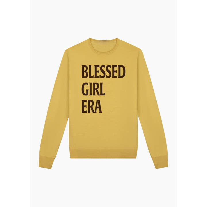 HUC-L4846 Blessed Girl Era Grafische Sweater voor wholesale door Nobrand