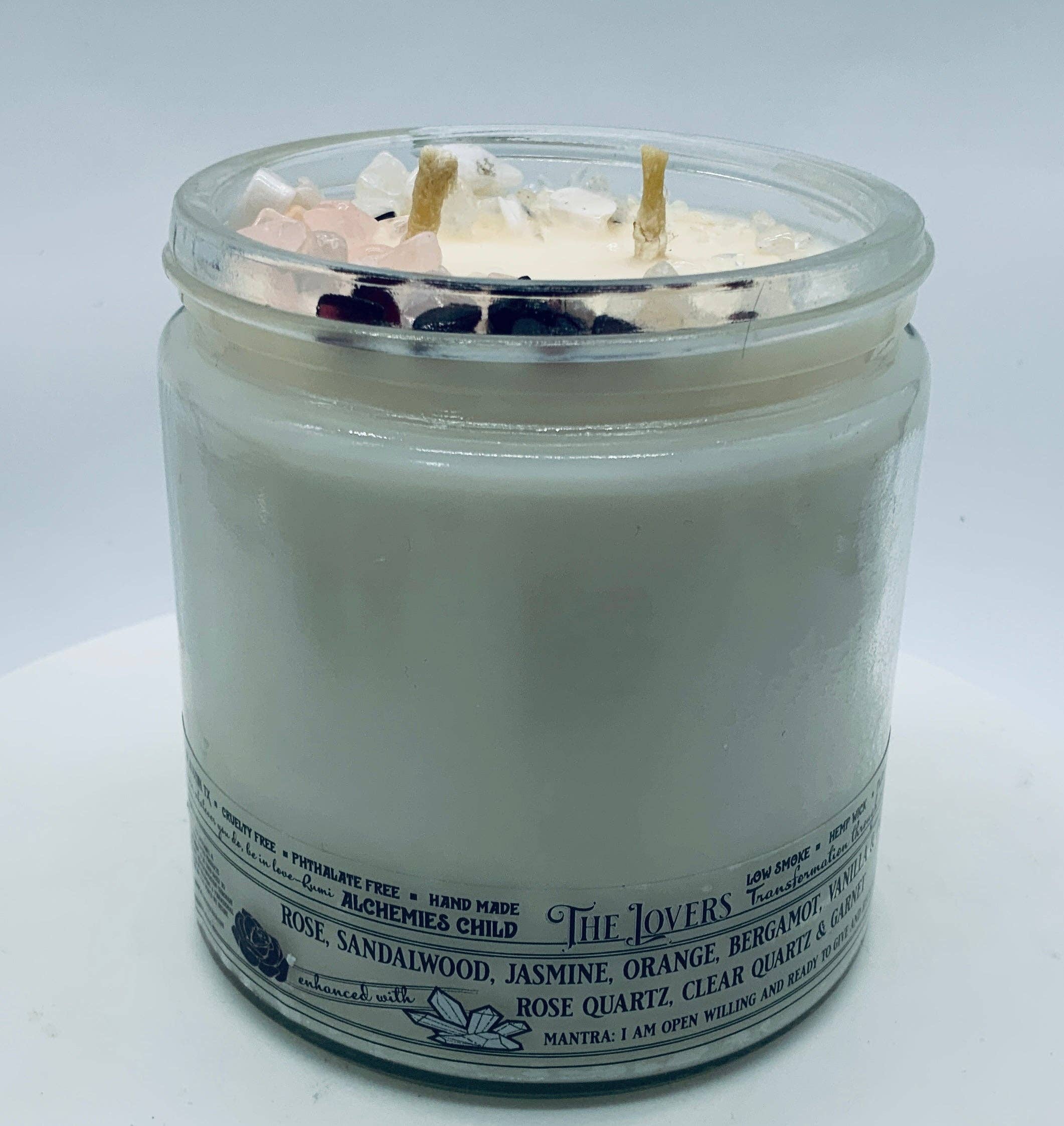 Love Blessed Brands™️ - Wholesale Jar/Filled Candle - The Lovers Soy Candle3