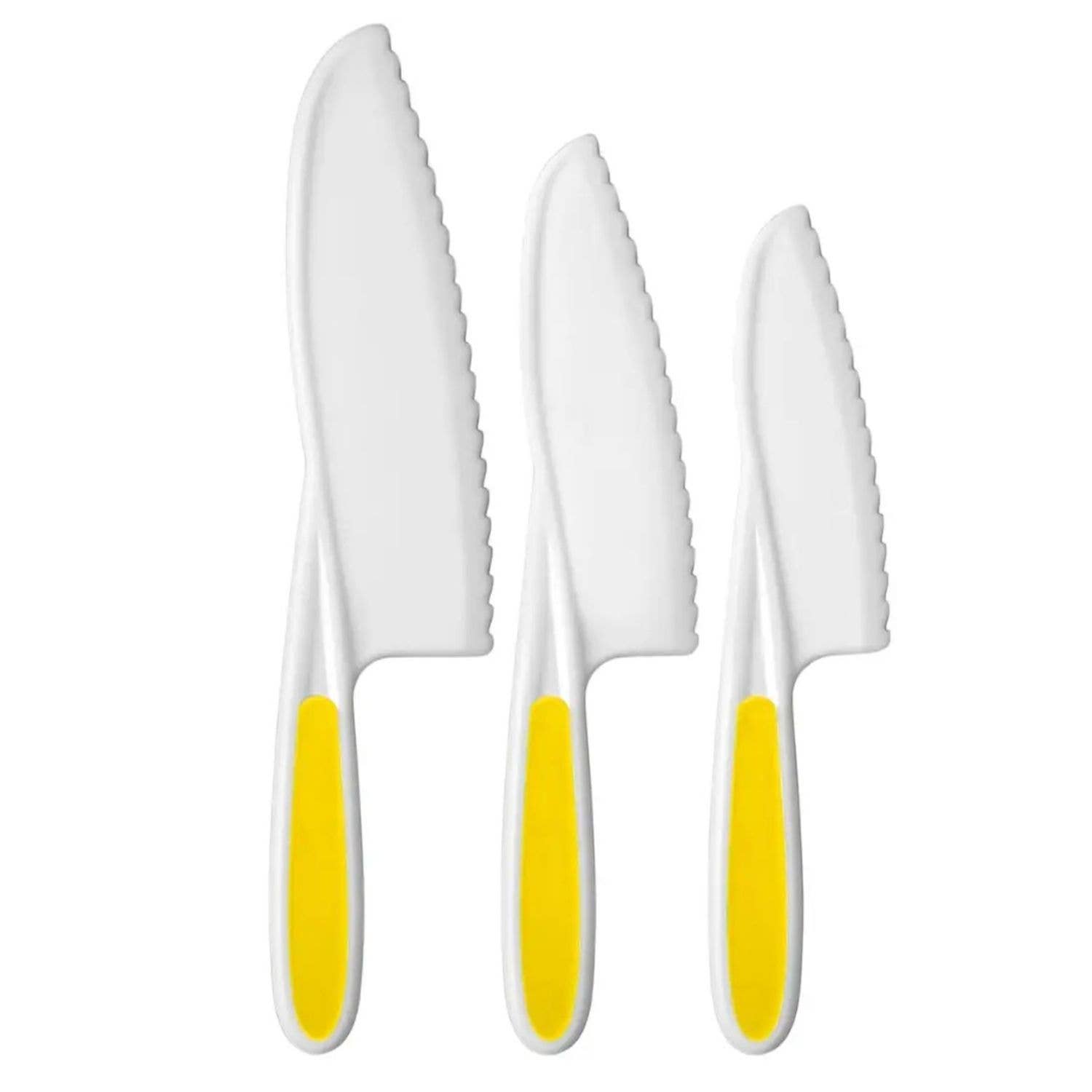 Zulay Kitchen - Wholesale Knife Set - Safety Knife Set for Kids - 3 Piece13