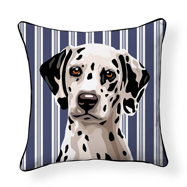 Pooch Decor: Dalmatisk kuddfodral för wholesale av Naked Decor