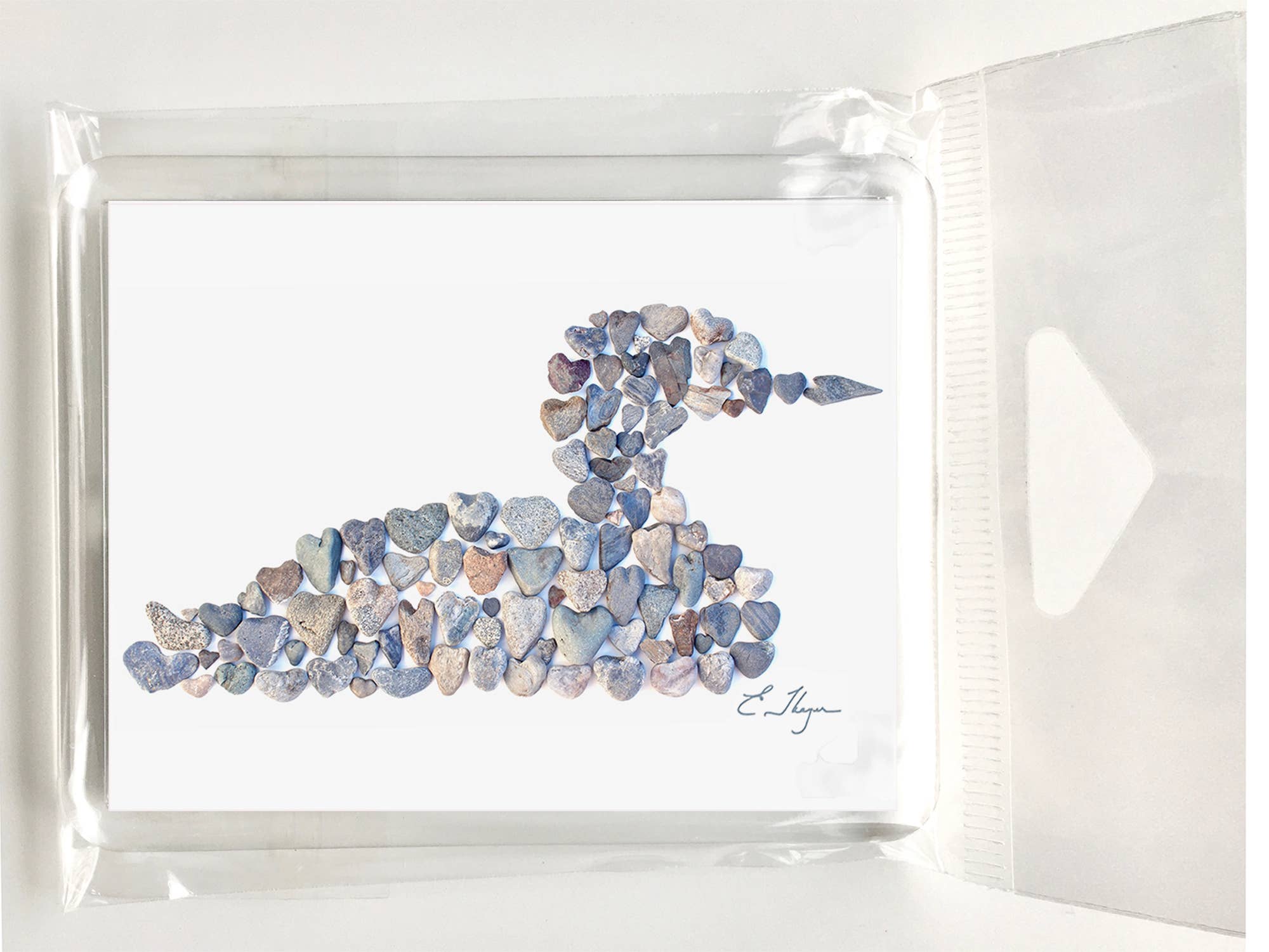 Love Rocks Me® – wholesale Magnet – Wildlife magneter | Loon magneter3