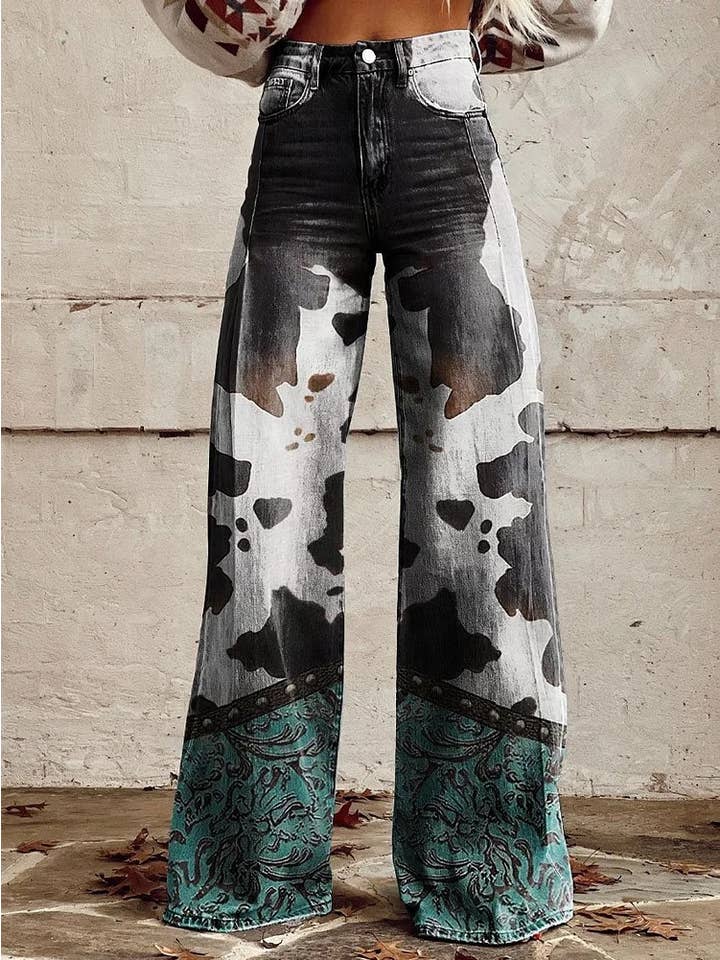 Tourtiwi - Wholesale Pants - Women's - Loose plus size women's casual pants thin trousers wide leg