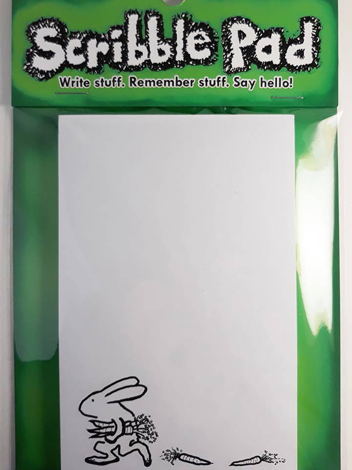 Rabbit ScribblePad for wholesale by Skribbers