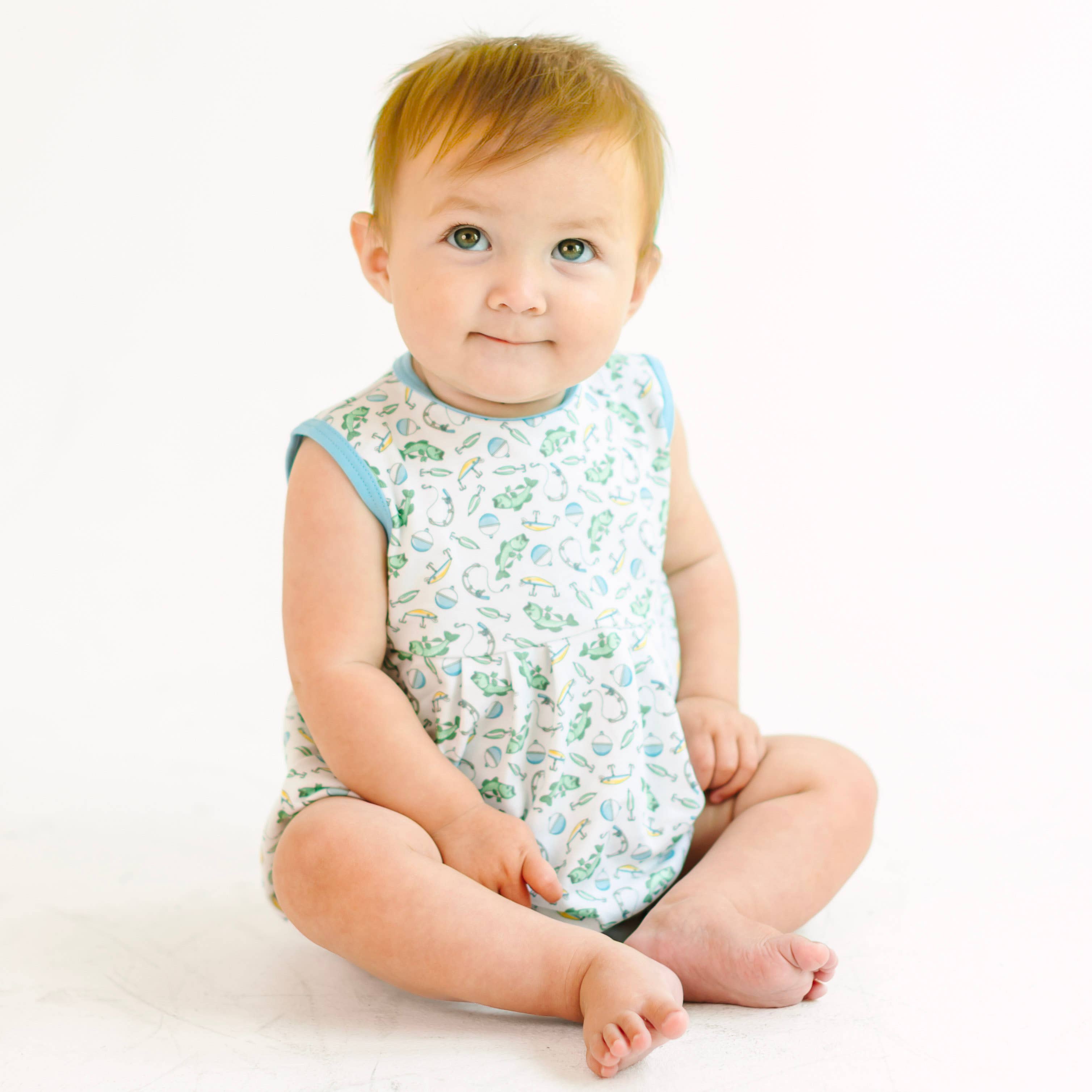 Magnolia Baby - Venta al por mayor Body sin pies - Bebés - Burbuja de impresión Hook, Line and Sinker5