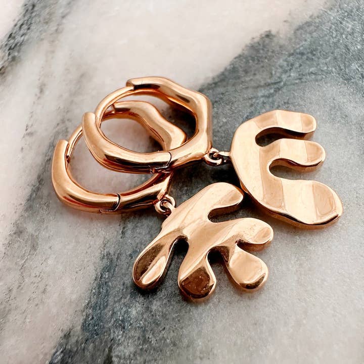 Honeycat Jewelry - Wholesale Hoop Earrings - Henri Hoops3