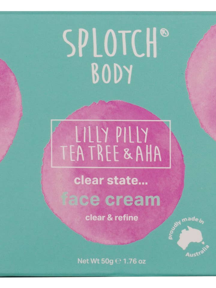 Lilly Pilly, Tea Tree & AHA Clear State…Face Cream for wholesale by Cognescenti Pty Ltd