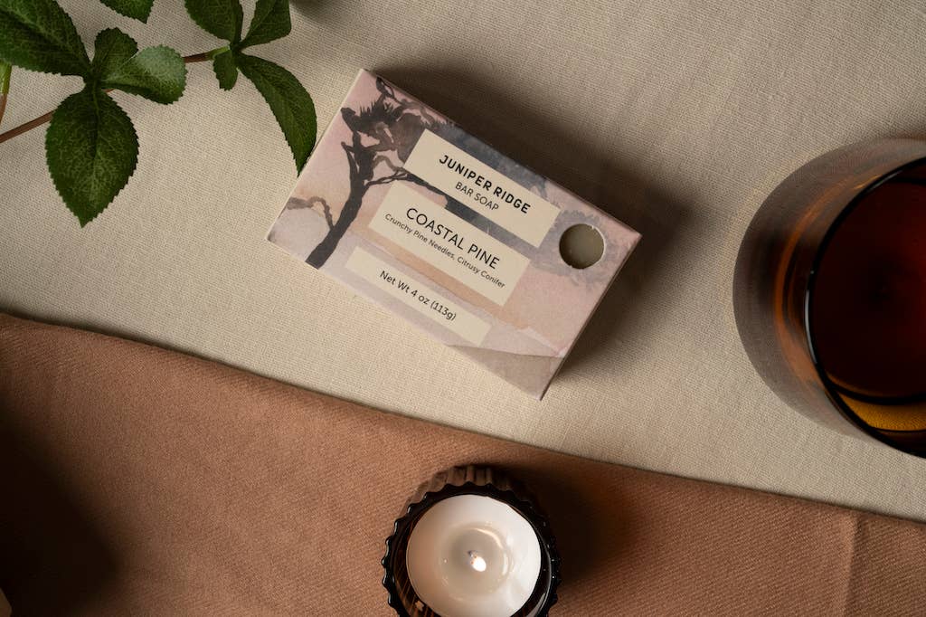 Juniper Ridge - Wholesale Bar Soap - Coastal Pine Organic Bar Soap | Vegan Soap | Organic Soap