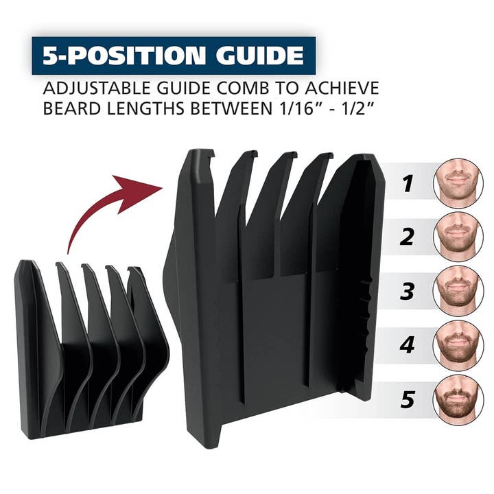JupiterGear Home - Wholesale Trimmer - Men's - Wahl Battery Operated Beard and Nose-Hair Trimmer