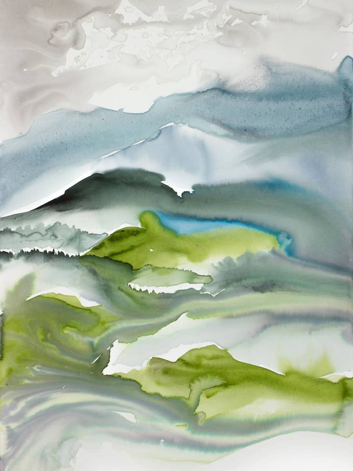 Bergslandskap nr 7 för wholesale av Elizabeth Becker