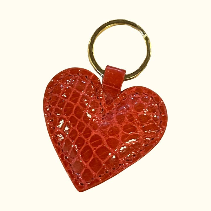 Roubaix Heart Keychain for wholesale by Norton and Hodges
