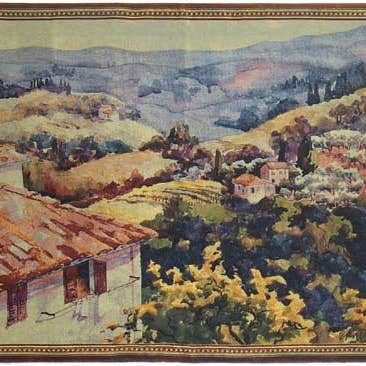SignareArt - Wholesale Tapestry/Textile - WH-TOS | TOSCANA ITALIAN TAPESTRY WALL HANGING