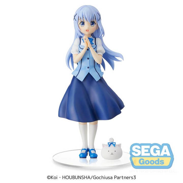 SEGA: Is the Order a Rabbit? BLOOM - Chino (Summer Uniform Ver.) Premium Figure for wholesale by The Shumi Company