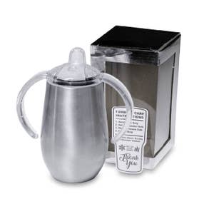 Boho Sippy Cup Stainless Steel Sippy Cup Kids Gift Set 
