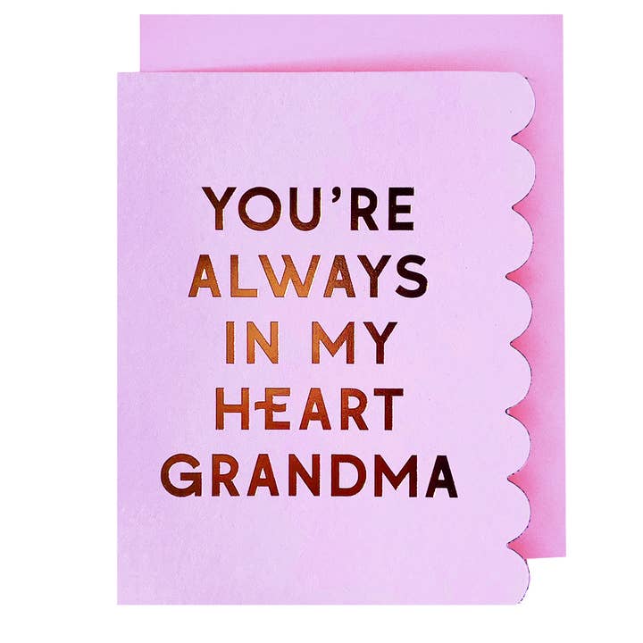 MY HEART GRANDMA for wholesale by The Social Type