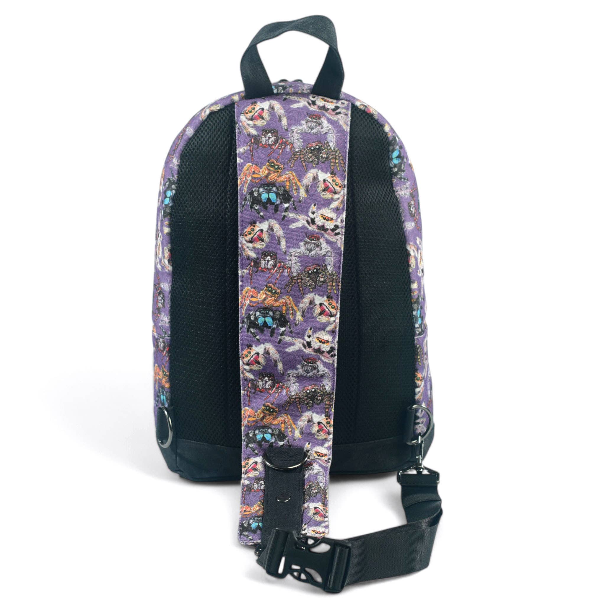 Sipsey Wilder - Wholesale Backpack - Unisex - Jumping Spiders Sling Backpack 1