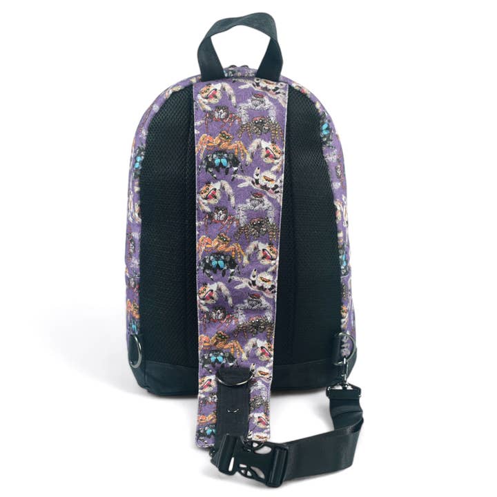 Sipsey Wilder - Wholesale Backpack - Unisex - Jumping Spiders Sling Backpack 1
