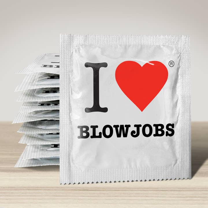 Condom : Préservatif: I Love Blowjobs for wholesale by CALLVIN EU