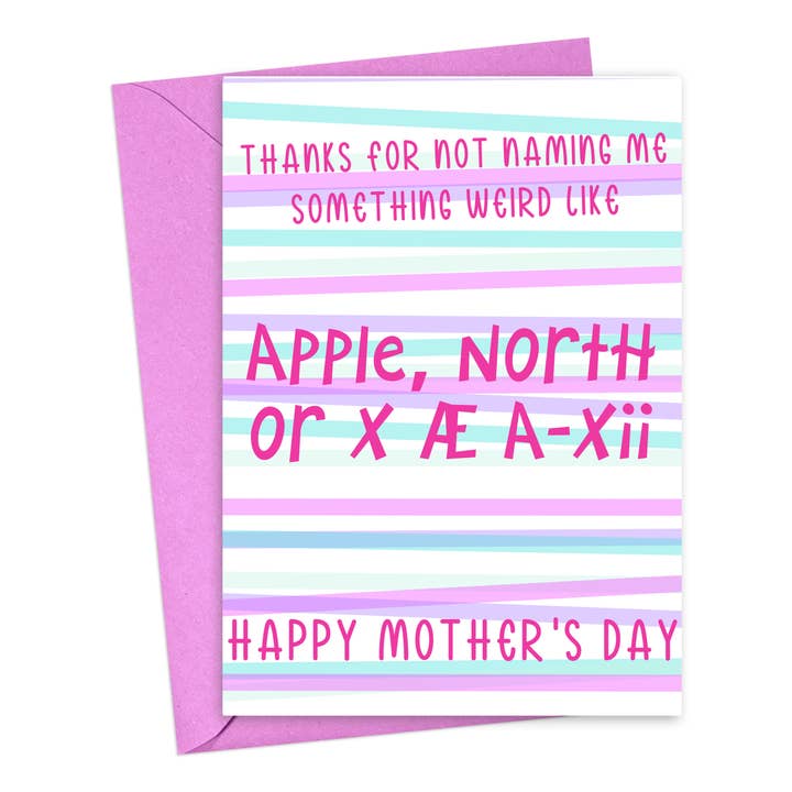 Funny Mothers Day Card Happy Mother's Day Card Pop Culture for wholesale by R is for Robo