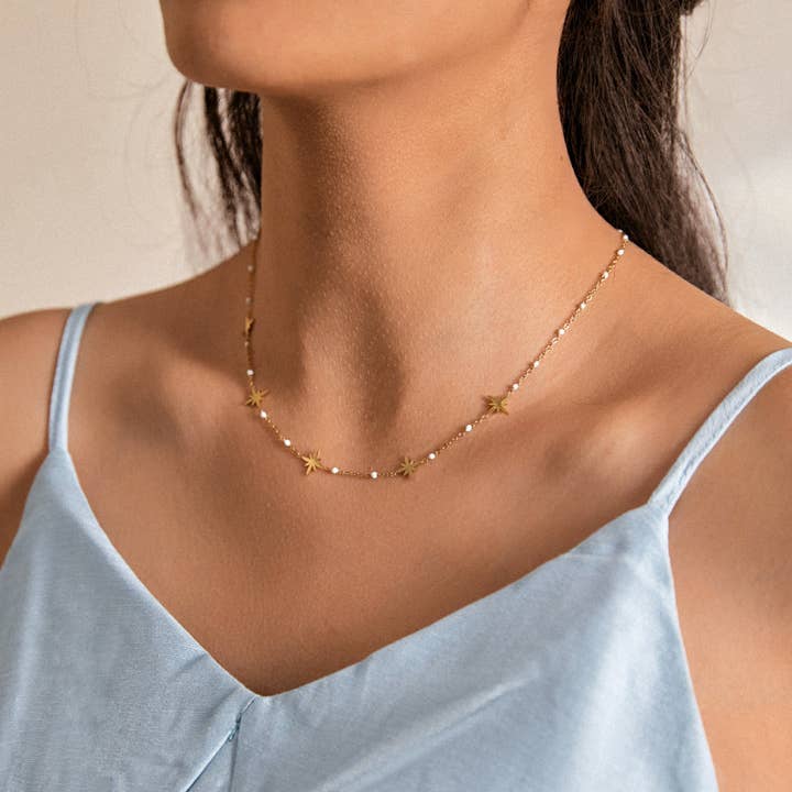 Halsketting - Amira voor wholesale door Lovelika