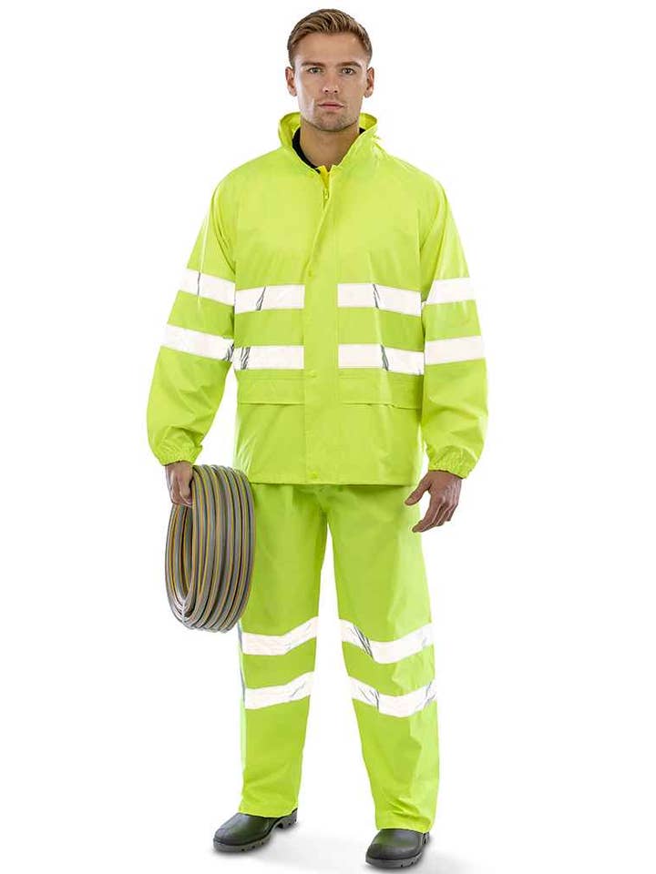 Result - Safe-Guard Hi-Vis Waterproof Suit for wholesale by Pierre Francis