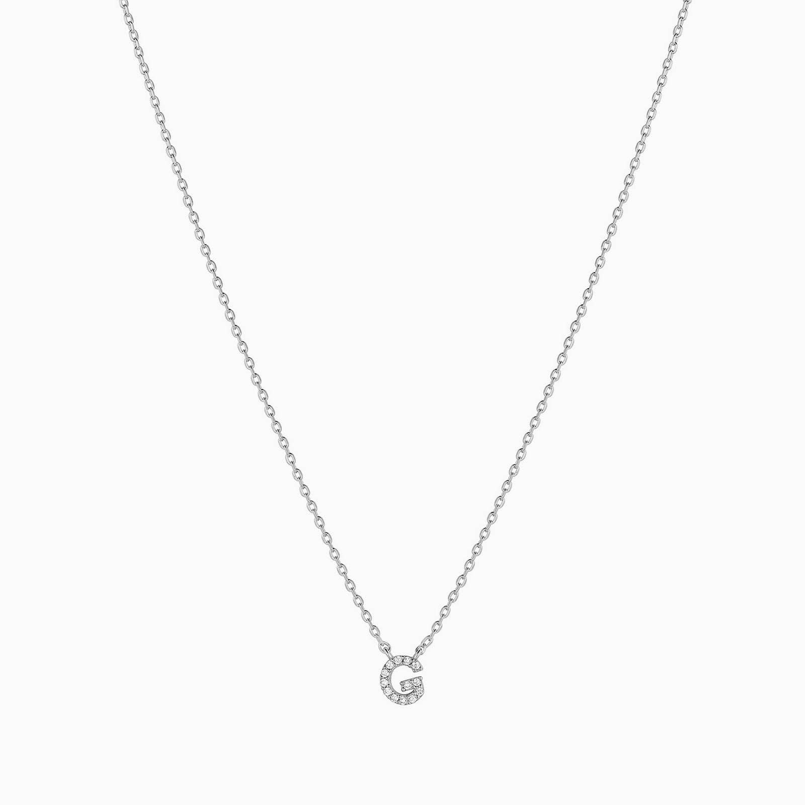 Bearfruit Jewelry - Wholesale Pendant/Charm Necklace - Crystal Initial Necklace34