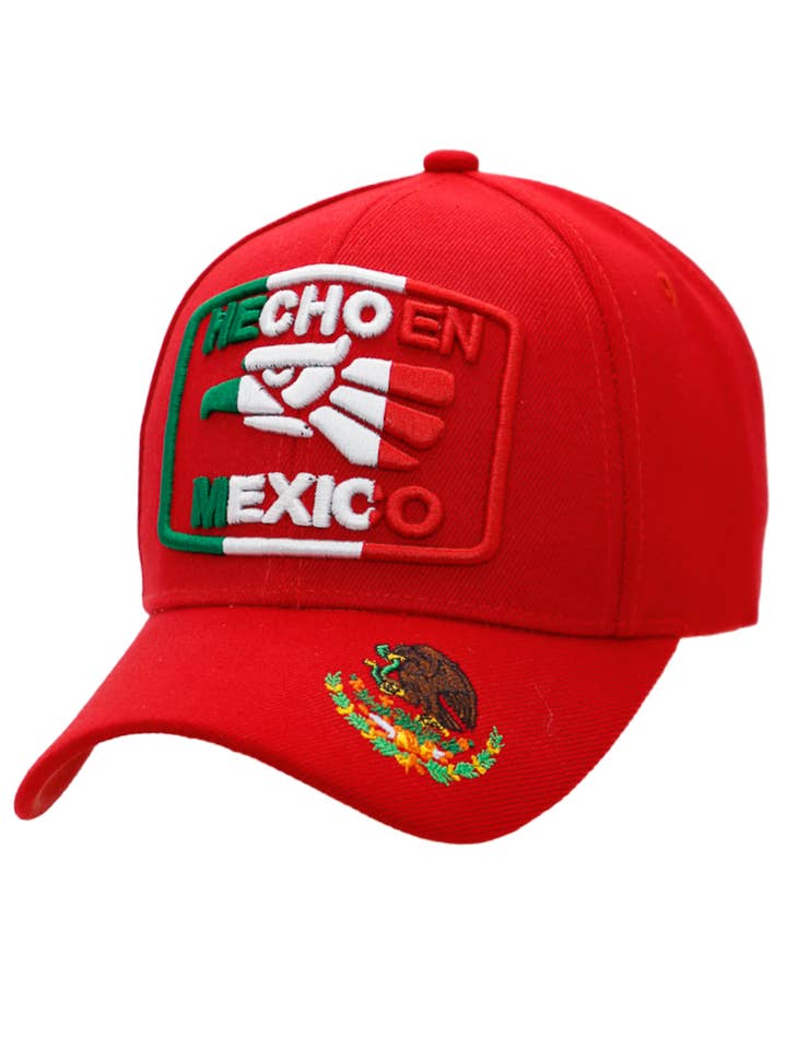 Hecho En Mexico Logo Acrylic Baseball Cap for wholesale by Cap Zone