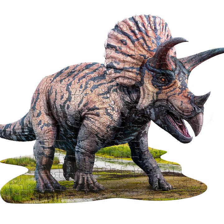 PUZZLE DISPLAY - Triceratops 100pc for wholesale by Madd Capp Games & Puzzles