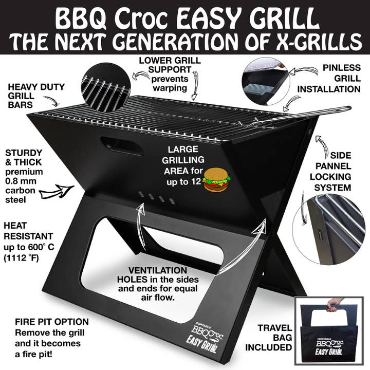BBQ Croc - Wholesale Outdoor Grill Tools - BBQ Croc EASY GRILL2