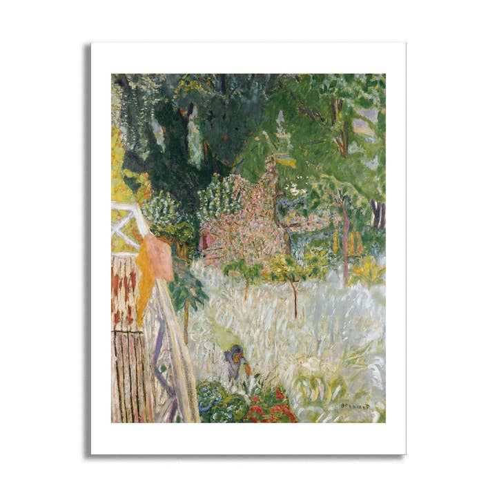 Kunsttryk Balkon i Vernonnet uindrammet vægkunst for engroshandel hos Go To Design