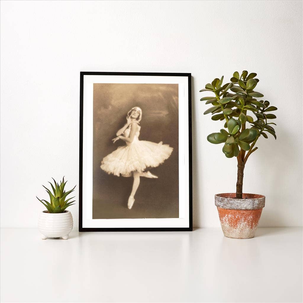 Found Image Press - Wholesale Art Print - Art Print AP-196 Swan Lake Ballerina1
