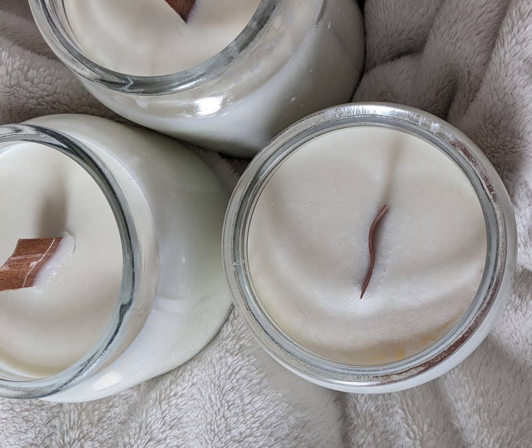 sticks + stones - Wholesale Jar/Filled Candle - Wood Wick Soy/ Coconut Wax Candle3