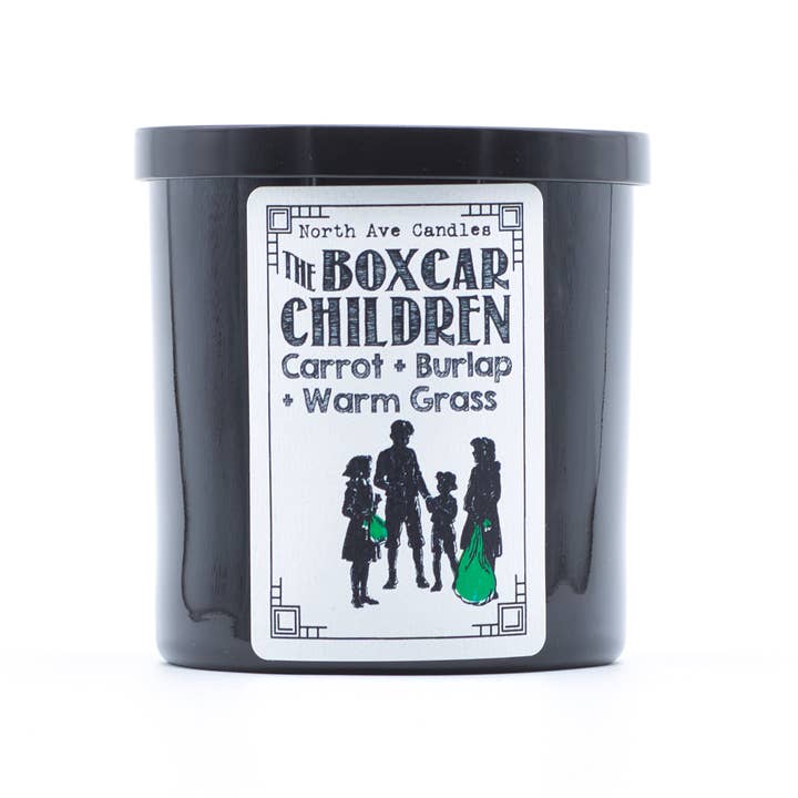 Boxcar Children Candle / Bookstore Sidelines / Mystery for wholesale by North Ave Candles