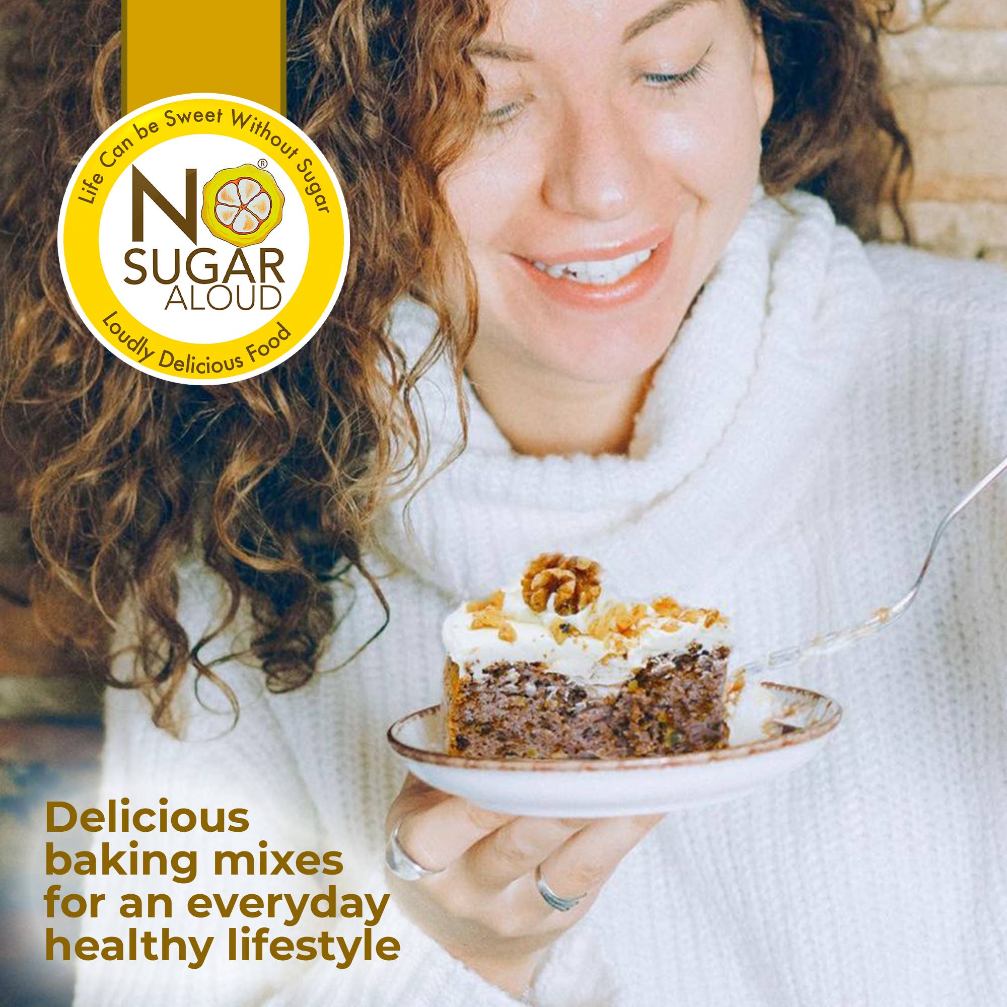 No Sugar Aloud LLC - Wholesale Cake Mix - Low-Carb Walnut Cake Mix7