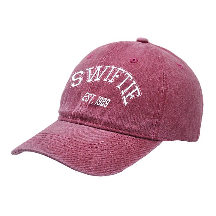 Little Trendy - Wholesale Baseball Cap - Women's - Taylor Swift Baseball Cap swiftie Embroidered Baseball cap