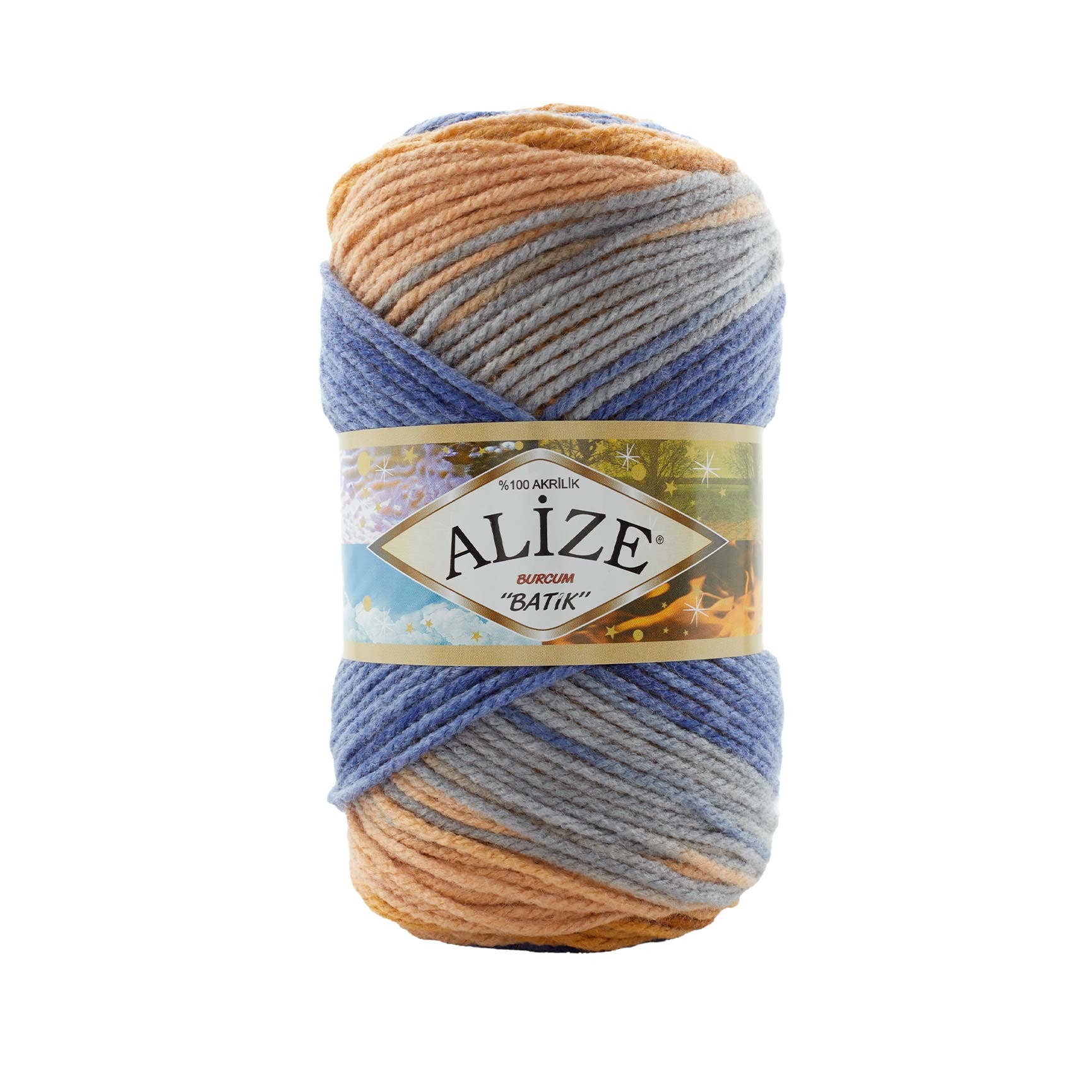 Wollbiene - Wholesale Yarn - Alize Burcum Batik 100 g17