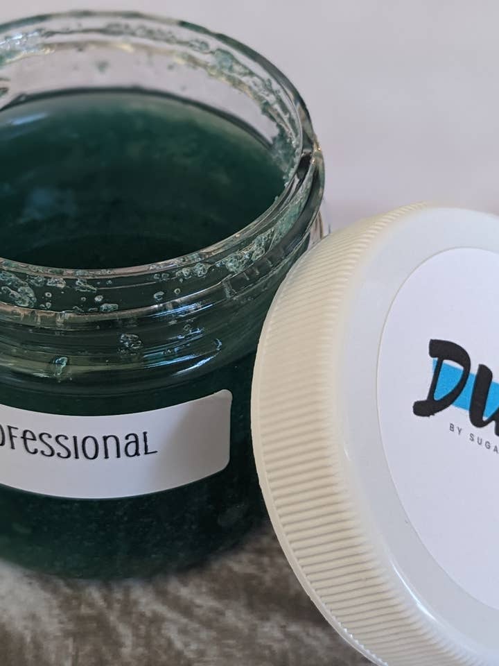 Exfoliants au sucre végétaliens parfumés pour hommes de la gamme DUDE pour la vente par Sugar Sugar Scrub LLC