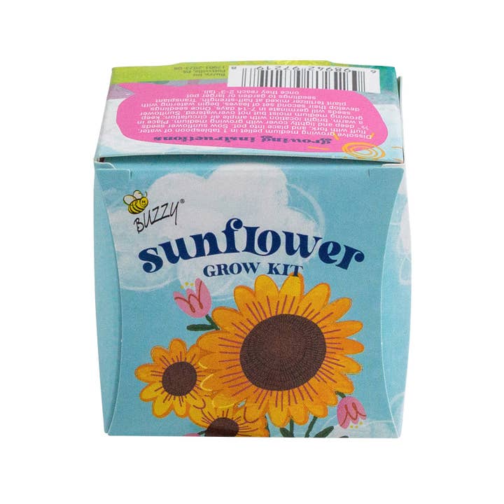 Buzzy, Inc. - Wholesale Plant Seeds - Buzzy Seeds Mini Terracotta Pot - Sunflower Grow Kit